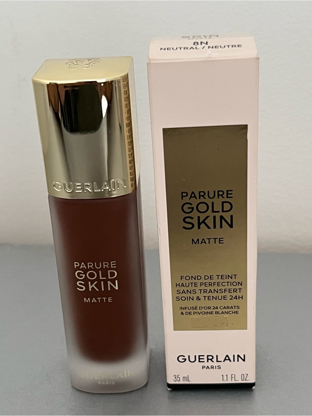GUERLAIN Parure Gold Skin Matte Foundation - 8N Neutral